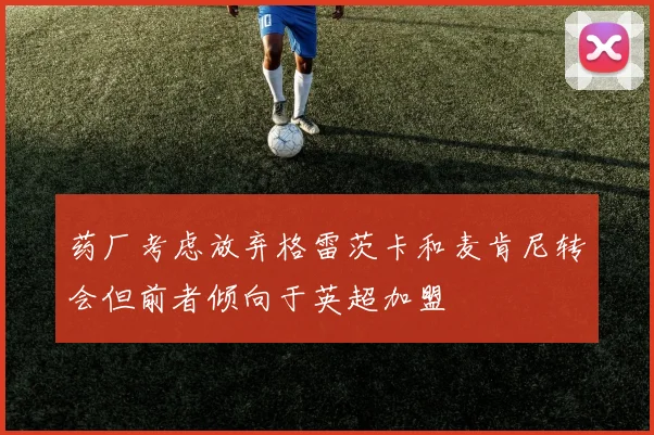 药厂考虑放弃格雷茨卡和麦肯尼转会但前者倾向于英超加盟